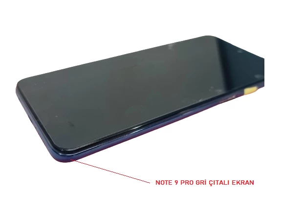 Xiaomi Redmi NOTE 9 PRO Lcd Ekran Dokunmatik Orijinal (ÇITALI GRİ)