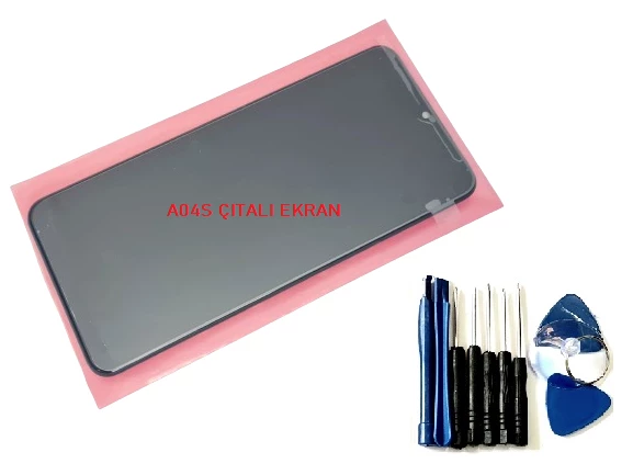 Samsung Galaxy A04S (SM-A047F) Lcd Ekran Dokunmatik Orijinal (Full ÇITALI Tamir Seti)