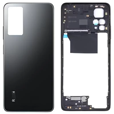 Xiaomi Redmi NOTE 11 PRO -4G- FULL KASA Arka Kapak Takım SİYAH
