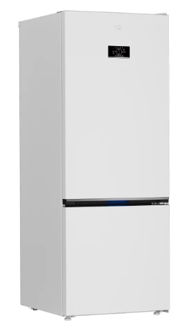Beko 670475 EB Çift Kapılı No Frost 475lt Beyaz Kombi Dijital Gösterge Alttan Donduruculu Çift Kapılı Buzdolabı - Resim 2