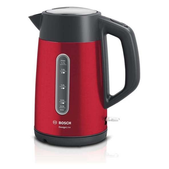 BOSCH Twk4p434 Designline 1700 ml Paslanmaz Çelik Su Isıtıcı Kettle