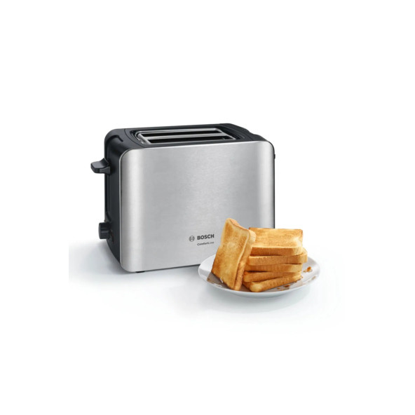 BOSCH Kompakt Inox Ekmek Kızartma Makinesi Tat6a913 1090w - Resim 2