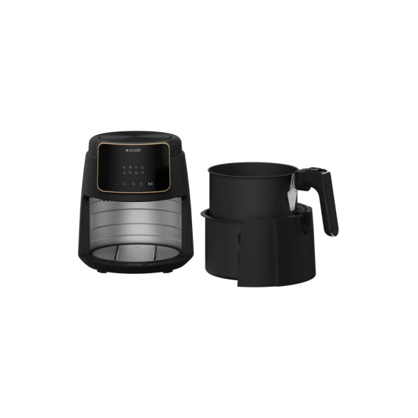 ARÇELİK Fra 6244 Airfryer 4.7 L Tek Hazneli Yağsız Siyah Sıcak Hava Fritözü - 5