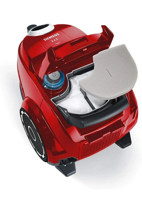 VSX4A212 600 Watt Yatay Sessiz Hepa Filtreli 1.9 L Torbasız Süpürge Kırmızı - 2