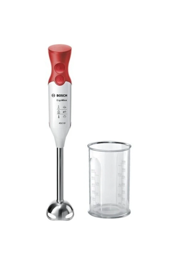 Msm64110 Hand Blender 450 W Beyaz, Kırmızı