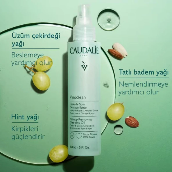 Caudalie Vinoclean Makyaj Temizleme Yağı 150 ml