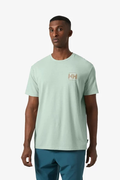 Helly Hansen Skog Recycled Erkek Yeşil T-Shirt 63082-462