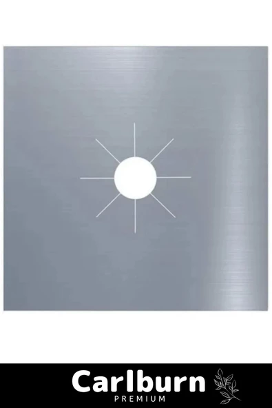 Premium Seri Yağ Kir Koruyucu İz Bırakmaz Kolay Temizlenir Ocak Koruyucu Alüminyum Ped Seti 15 Adet - 6