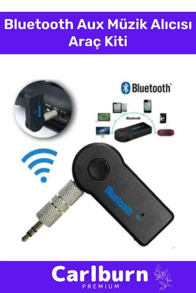 Özel Seri 4 Saat Bataryalı Şarjlı Uyku Modlu Enerji Tasaruflu Bluetooth Aux Müzik Alıcısı Araç Kiti