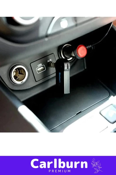 Özel Seri 4 Saat Bataryalı Şarjlı Uyku Modlu Enerji Tasaruflu Bluetooth Aux Müzik Alıcısı Araç Kiti - 5