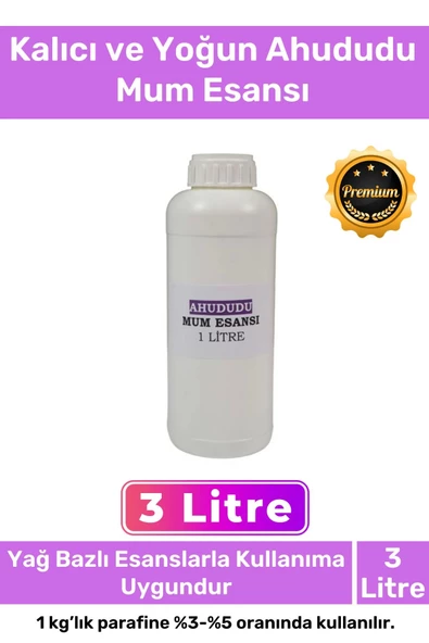 Özel Üretim Kalıcı Yoğun Kaliteli Yağ Bazlı Tüm Ürünlerle Kullanıma Uygun Ahududu Mum Esansı 3 LT