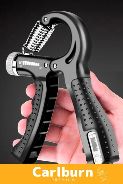 Özel Üretim Sayaçlı El Yayı Bilek Kası Güçlendirici Ayarlanabilir El Yayı 5-60 Kg Bilek Güçlendirici - 4