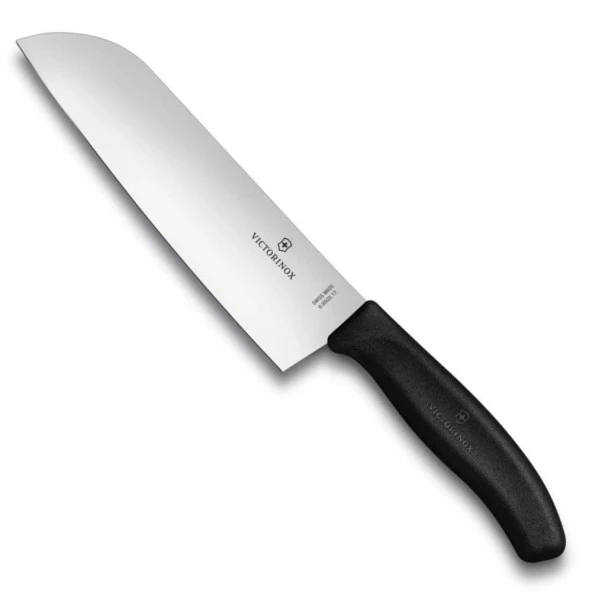 Victorinox Swiss Classic 17cm Santoku Bıçağı Siyah 6.8503.17B
