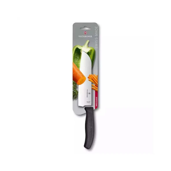 Victorinox Swiss Classic 17cm Santoku Bıçağı Siyah 6.8503.17B - 8