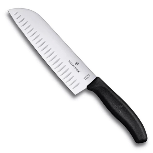Victorinox Swiss Classic 17cm Santoku Bıçağı Siyah 6.8523.17B