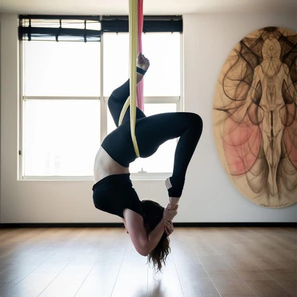 Avessa Yoga Woo Hamak Set Sarı - 4