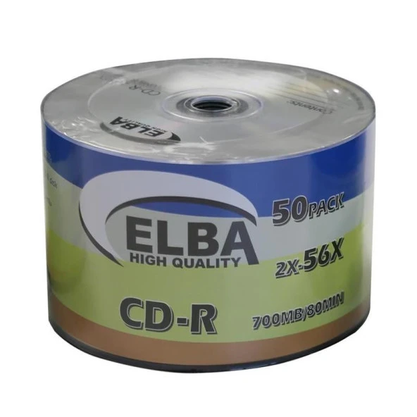 ELBA CD-R 700Mb/80Min 56x 50Li