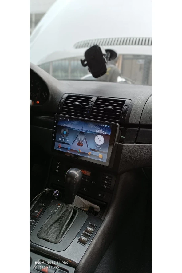 Bmw E46 Android 12 Çerçeveli  Multimedya Carplay 4gb Ram 64gb Hdd Navigasyon Ekran