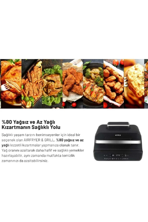 Arnica Airfryer Grill Izgaralı Sıcak Hava Fritözü Gh22100 - 6