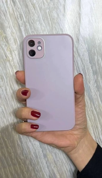 iPhone 11 Mat Elektro Cam Kamera Korumalı Kılıf - Resim 5