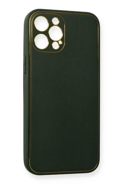 İphone 14 Pro Deri Görünümlü Coco Kapak - 5