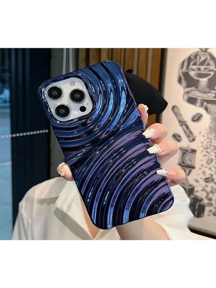 İphone 14 Pro Ripples Parlak Darbelere Dayanıklı Silikon Kılıf ürün görseli