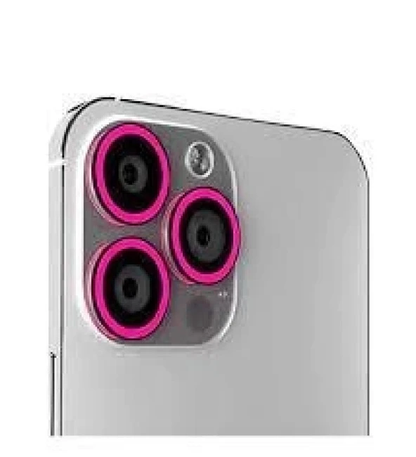 İphone 12 Promax Fosforlu Lens Koruma - Resim 4