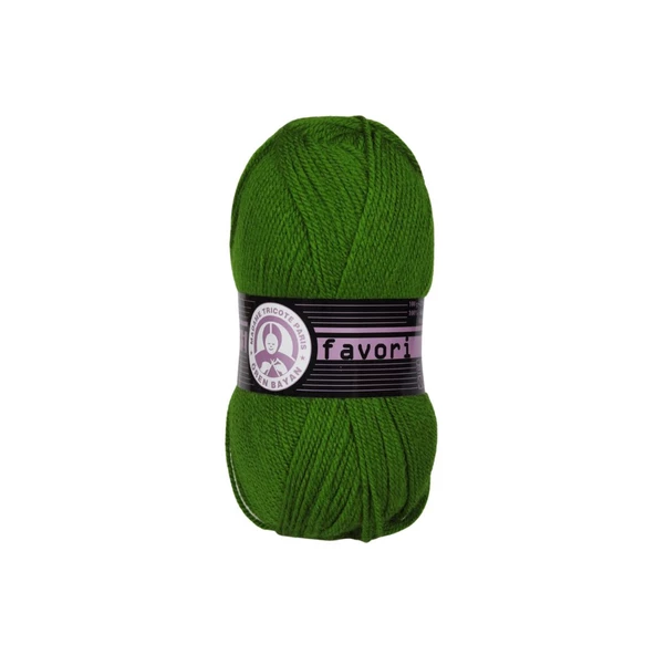 Ören Bayan Favori Örgü İpi - Yeşil - 1 Adet - ( Renk Kodu : 087 ) ürün görseli 1