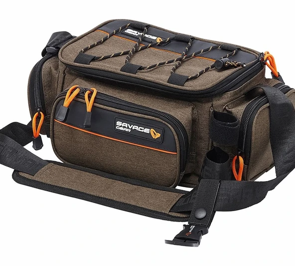 Savage Gear System Box Bag L 4 Boxes 24X47cm 18L Çanta - 10