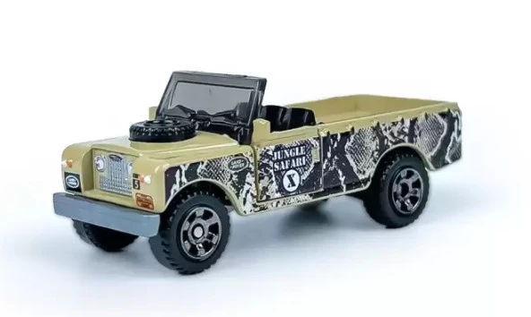 Matchbox FWD28 1965 Land Rover Gen II Pickup Açılır Kapı Oyuncak Araç