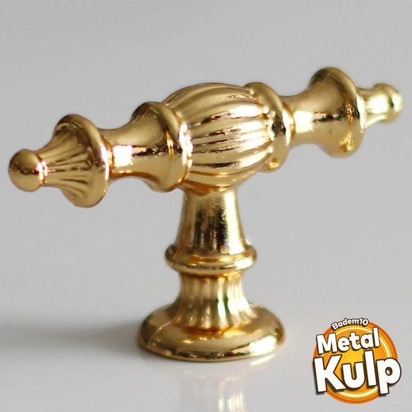Şehzade Gold Kulp Altın Düğme Mobilya Mutfak Dolabı Çekmece Dolap Kulpları Kapak Kulpu Kulbu