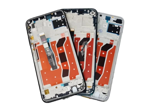 Tkgz Huawei Uyumlu P40 Lite Lcd Ekran Dokunmati (ORJİNAL ÇITALI TAMİR SETİ ) YEŞİL - 3