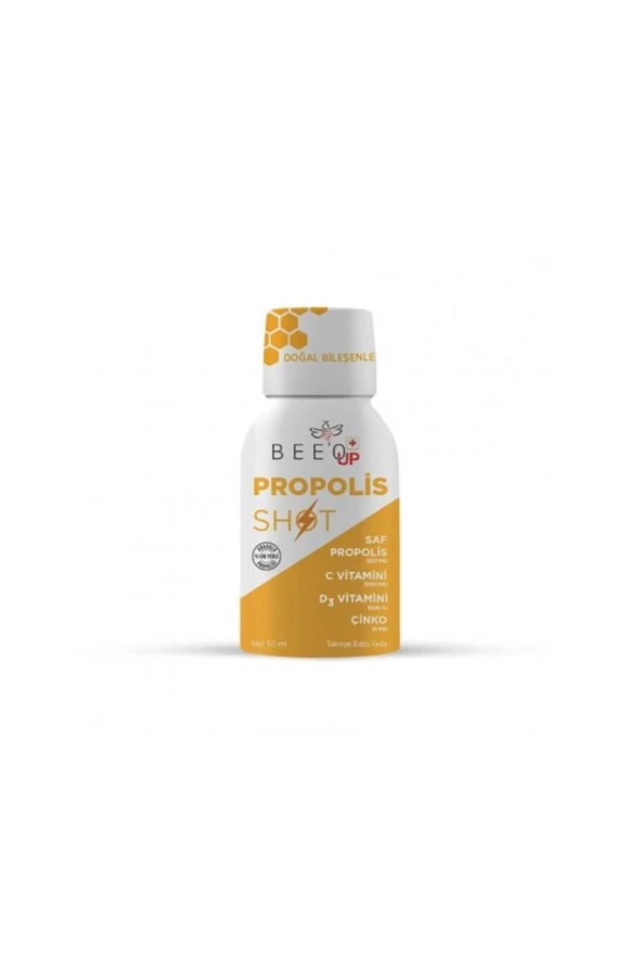 Propolis Çinko +d3 +c Vitamini Shot 50 Ml