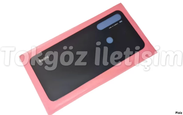 Xiaomi Redmi NOTE 8 Arka Cam Kapak SİYAH - Resim 2