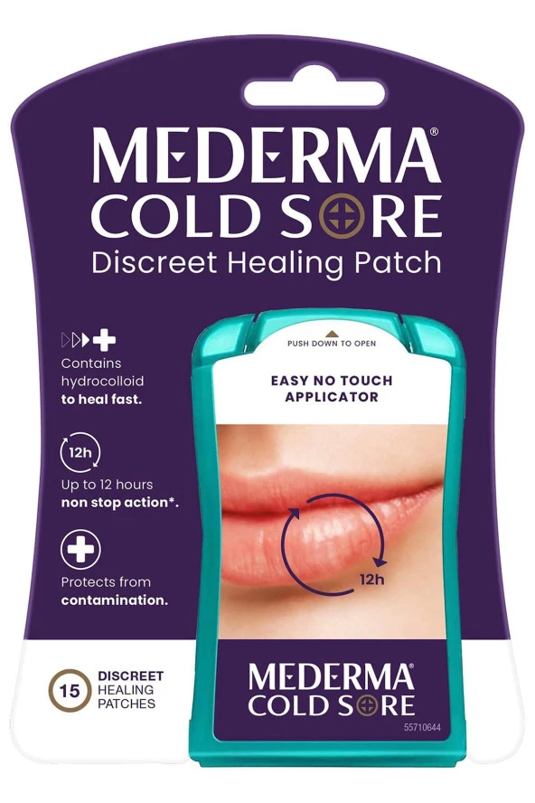 Mederma Cold Sore Discreet Healing Patch 15 Adet