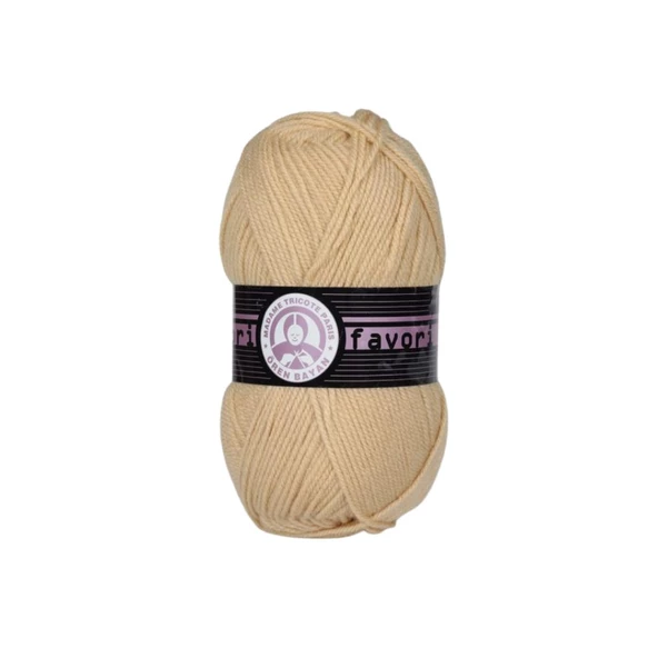 Ören Bayan Favori Örgü İpi - Sütlü Kahve - 1 Adet - ( Renk Kodu : 114 ) ürün görseli 1