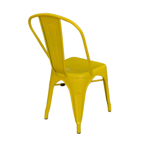 Tolix Kolsuz Metal Sandalye-Sarı - 2