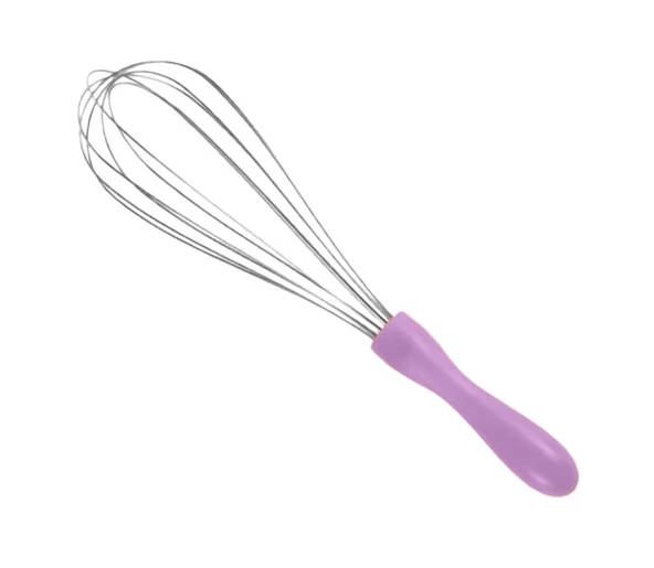 MyBru Paslanmaz Çelik Mor Plastik Saplı El Çırpıcısı (Blender) 3'lü Set - 3