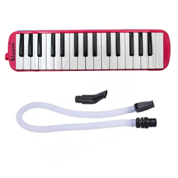 Ticon 32 Tuşlu Bez Çanta Melodika Pembe - 2