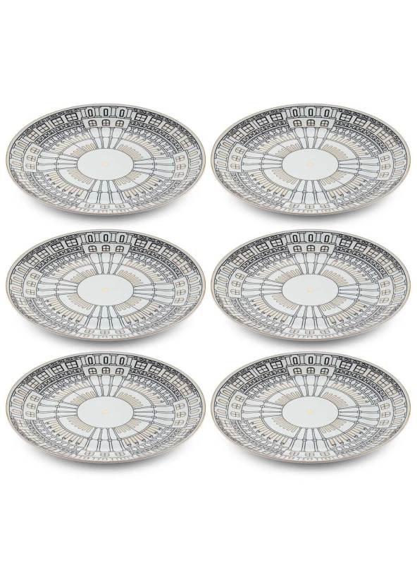 The Mia Citta Servis Tabağı 6 Kişilik - Resim 2