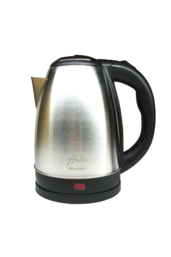 Helen St-4110 1,8litre, 1500w Çelik Inox Kettle (GRİ-SİYAH)