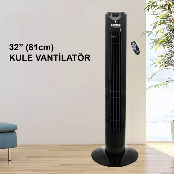 Airking Noa Kule Tipi Vantilatör 32Inch 130 Watt NOA