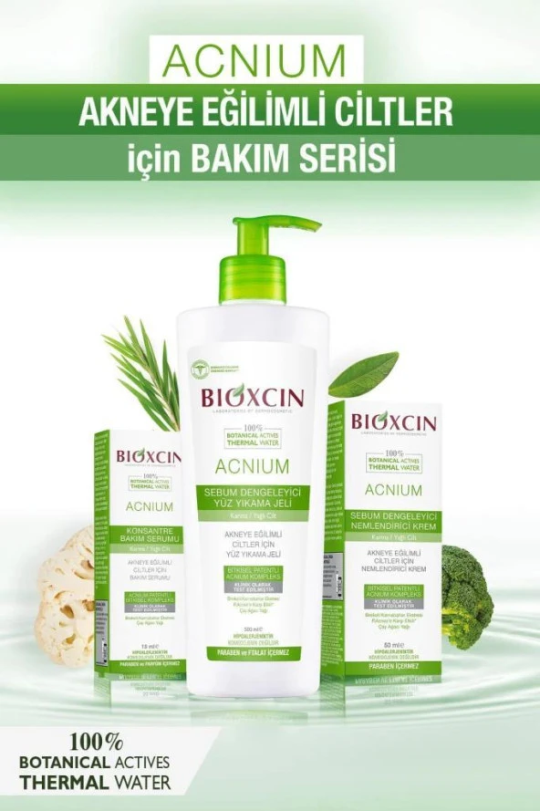 Bioxin Acnium Sebum Dengeleyici Yüz Yıkama Jeli 500 ml - 3