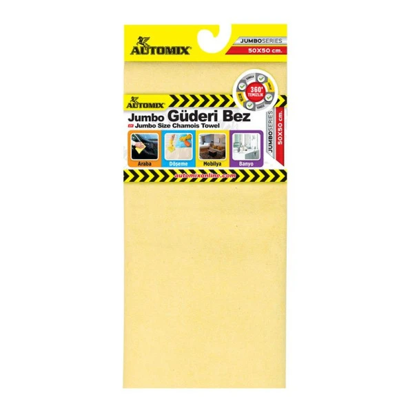 Automix Jumbo Güderi Bez 50*50cm
