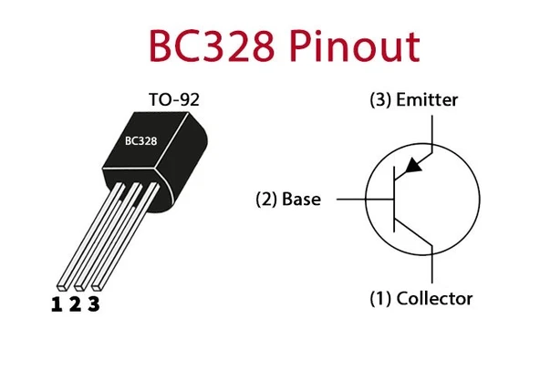 10 Adet BC328 Transistör Bjt PNP To-92 100 Ma 45V - 3