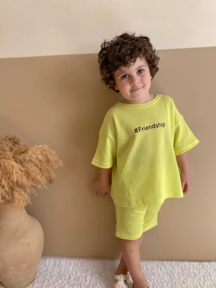 Waffle Baskılı İkili Takım - 9