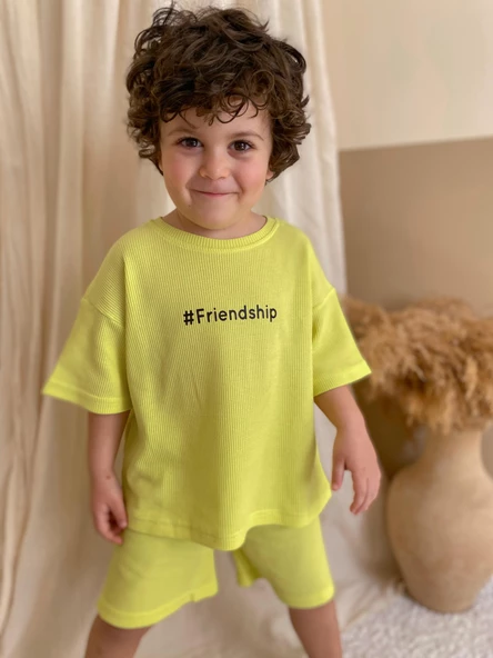 Waffle Baskılı İkili Takım - 8