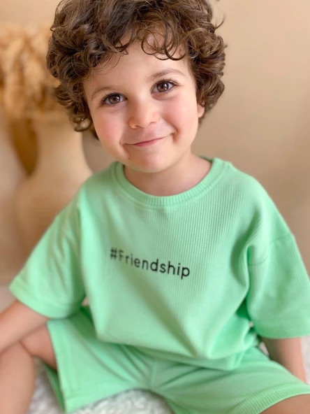 Waffle Baskılı İkili Takım - 3