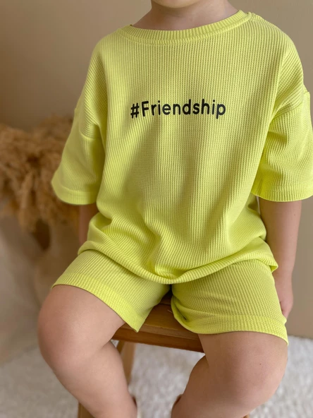 Waffle Baskılı İkili Takım - 10