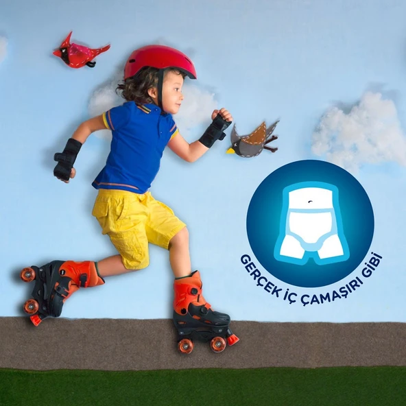 DryNites Erkek 4-7 Yaş 30'lu Emici Gece Külodu - Resim 6